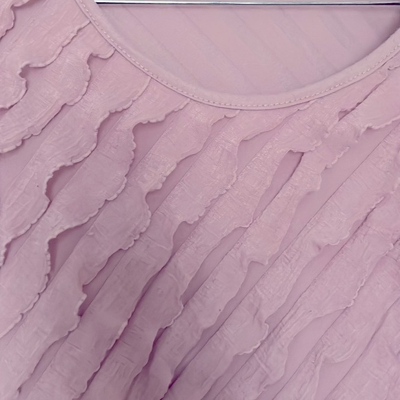 Ruffled Short Sleeve Top - Picture 2 of 7